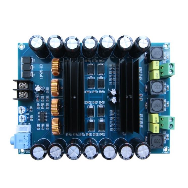 XH-M641 DC12V 150W * 2 TPA3116D2 two-channel high-power car amplifier board With boost system hot sale